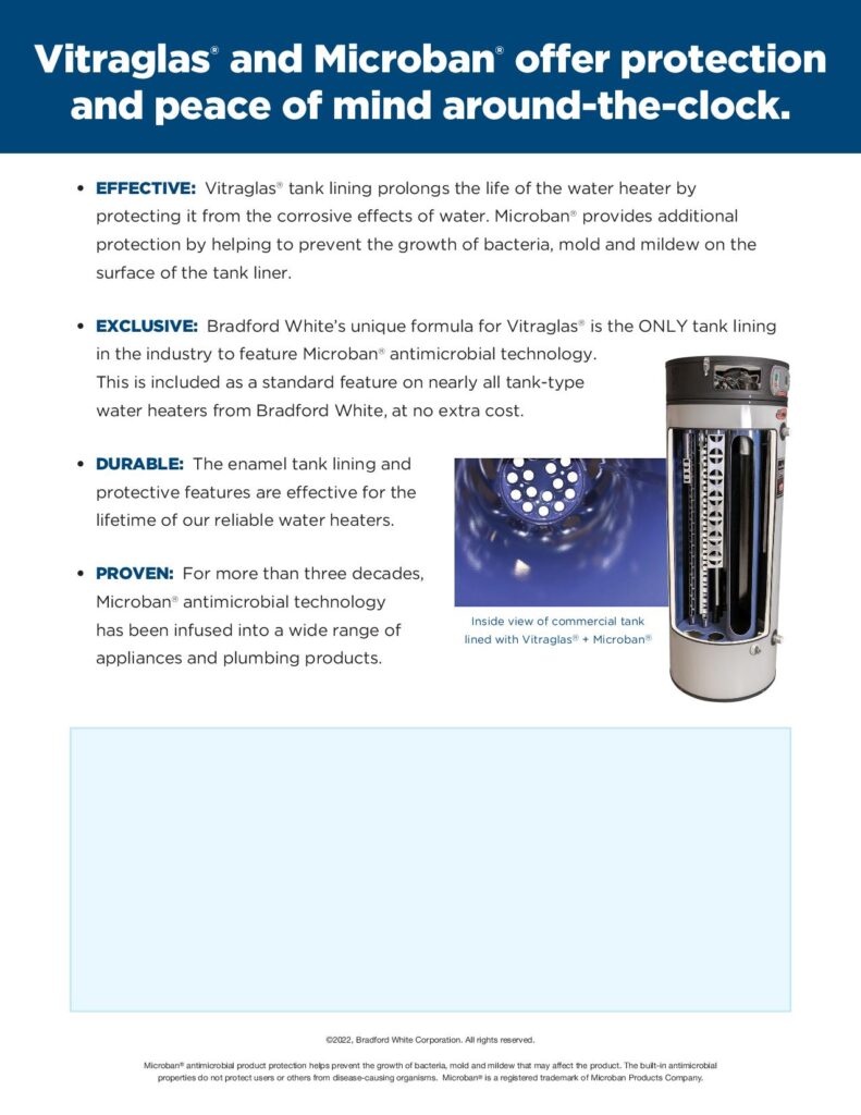 Infographic Highlighting Compelling Reasons to Choose Bradford White Water Heater