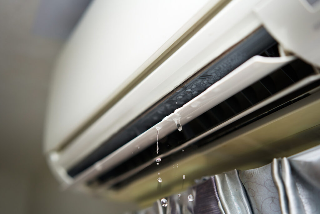 Mini Duct Leaking Water